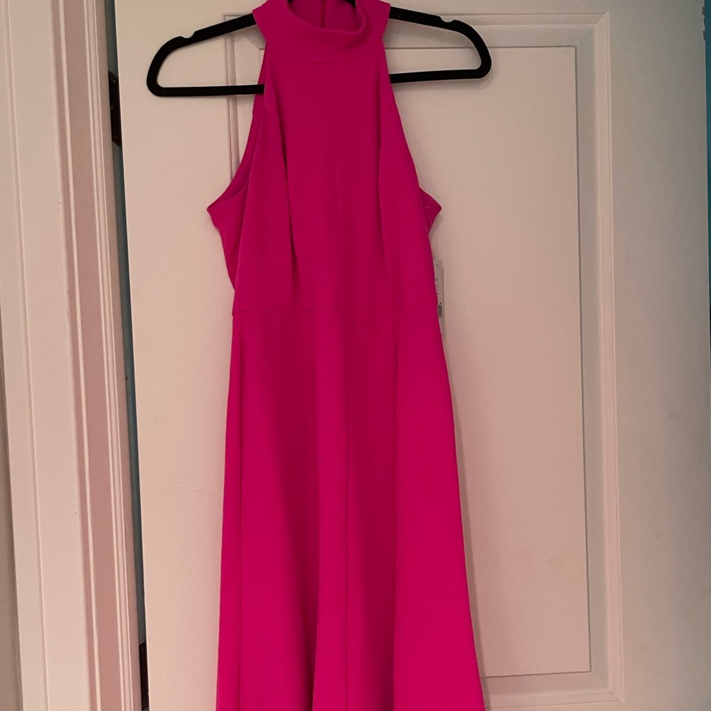 NWT pink Donna Morgan tea length dress